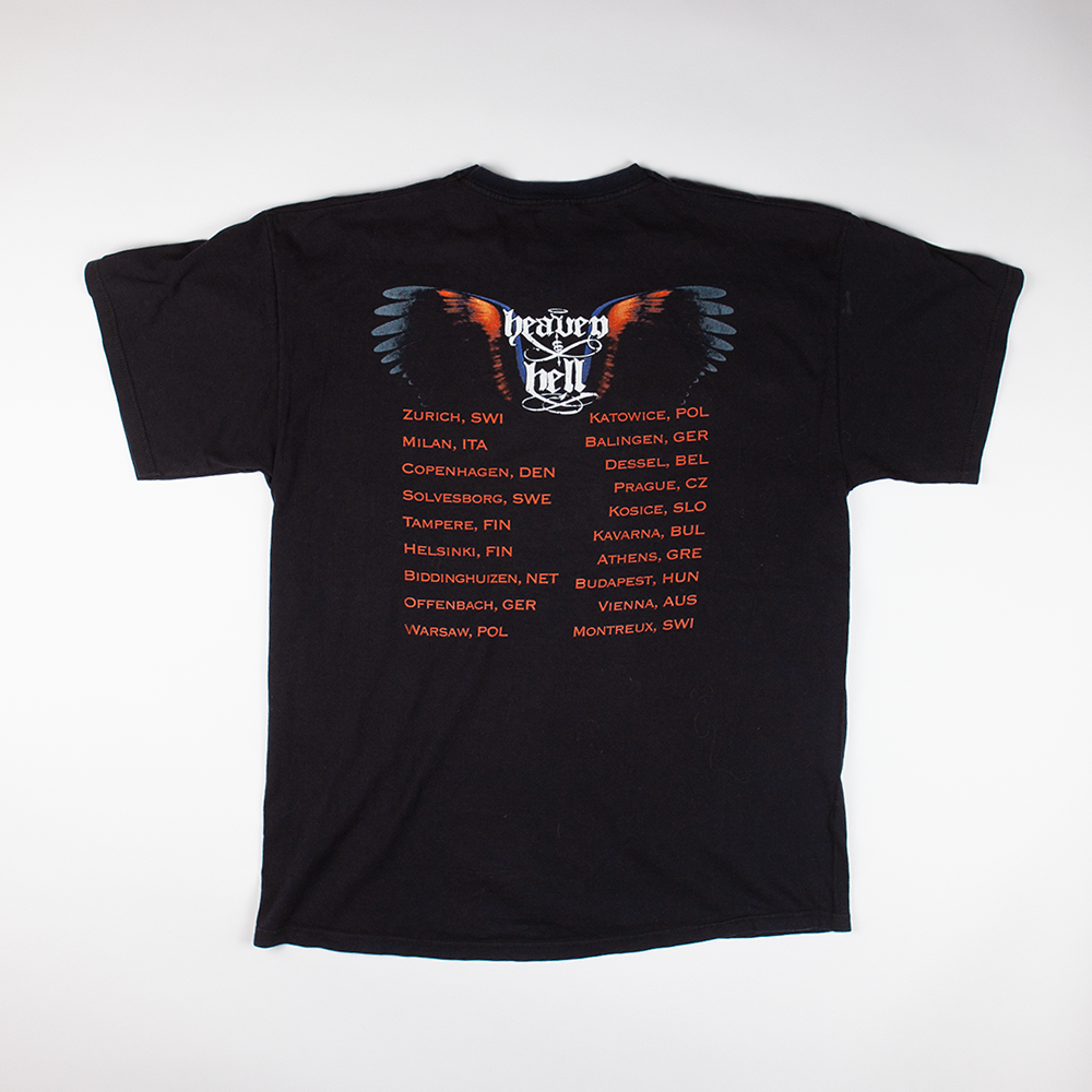2007 Black sabbath heaven and hell tour t-shirt