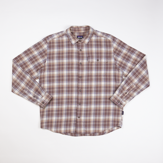 Patagonia long-sleeved cotton fjord flannel shirt