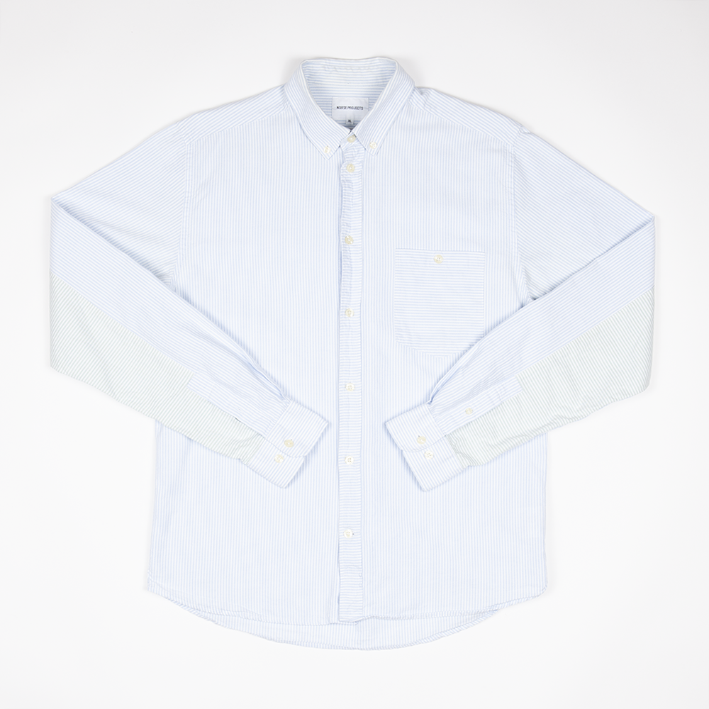 2020's The Norse Projects Asle striped Oxford Shirt