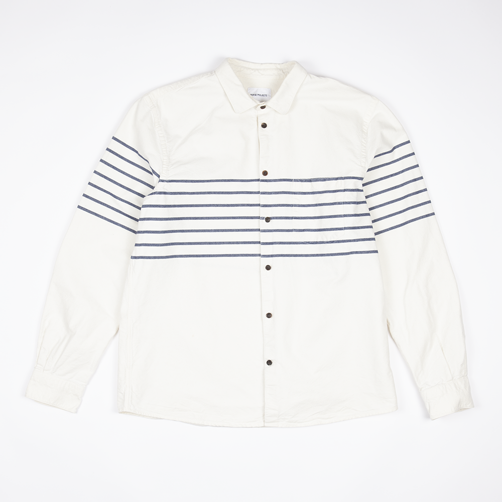 2020's The Norse Projects Emil striped Oxford shirt